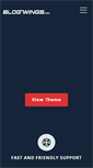 Mobile Screenshot of blogwings.com